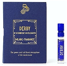 Духи, Парфюмерия, косметика Milano Fragranze Derby - Парфюмированная вода (пробник) 
