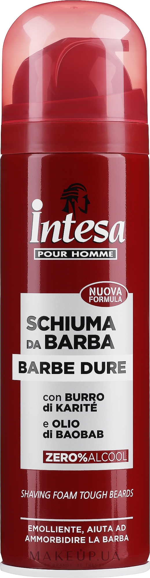 Пена для бритья c витамином Е - Intesa Classic Red Shaving Tough Beards — фото 300ml