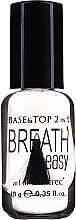 Парфумерія, косметика Основа й фініш для гель-лаку 2 в 1 - Art de Lautrec Breath Easy Base Top