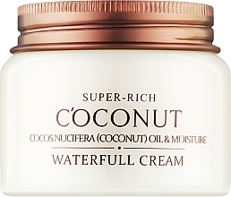 Зволожувальний крем для обличчя - Esfolio Super-Rich Coconut Waterfull Cream — фото N1