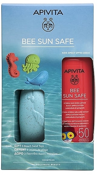 Набор - Apivita Bee Sun Safe (sun/spray/200ml + toy/3szt) — фото N2