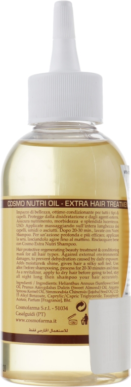 Аргановое масло для волос - Cosmofarma JoniLine Classic Argan Nutri Oil — фото N2