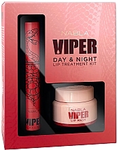 Парфумерія, косметика Набір - Nabla Viper Day And Night Lip Treatment Kit (mask/15ml + plumper/4ml)