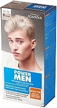 Осветлитель для волос до 9 тонов - Joanna Power Men Hair Lightener Booster Conditioner With Anti-Yellow Effect  — фото N2