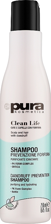 Шампунь против перхоти - Pura Kosmetica Clean Life Shampoo — фото N1