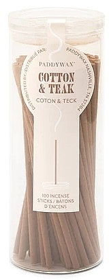 Ароматичні палички - Paddywax Haze Cotton & Teak Incense Sticks — фото N1