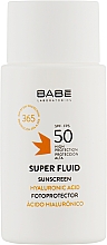 Духи, Парфюмерия, косметика Солнцезащитный супер флюид SPF 50 для всех типов кожи - Babe Laboratorios 