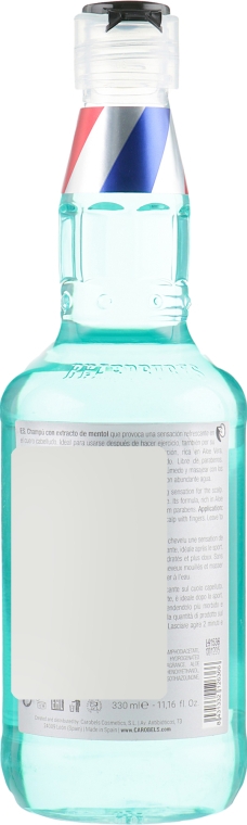 Освіжальний шампунь з екстрактом ментолу - Beardburys Fresh Shampoo — фото N4