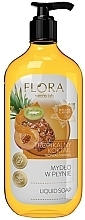 Жидкое мыло "Тропический коктейль" - Vis Plantis Flora Liquid Soap — фото N1