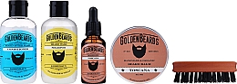 Набор - Golden Beards Starter Beard Kit Toscana (balm/60ml + oil/30ml + shm/100ml + cond/100ml + brush) — фото N2