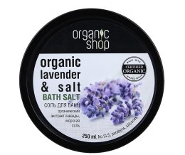 Духи, Парфюмерия, косметика Соль для ванн "Марсельская лаванда" - Organic Shop Baths Salt Organic Lavender & Salt