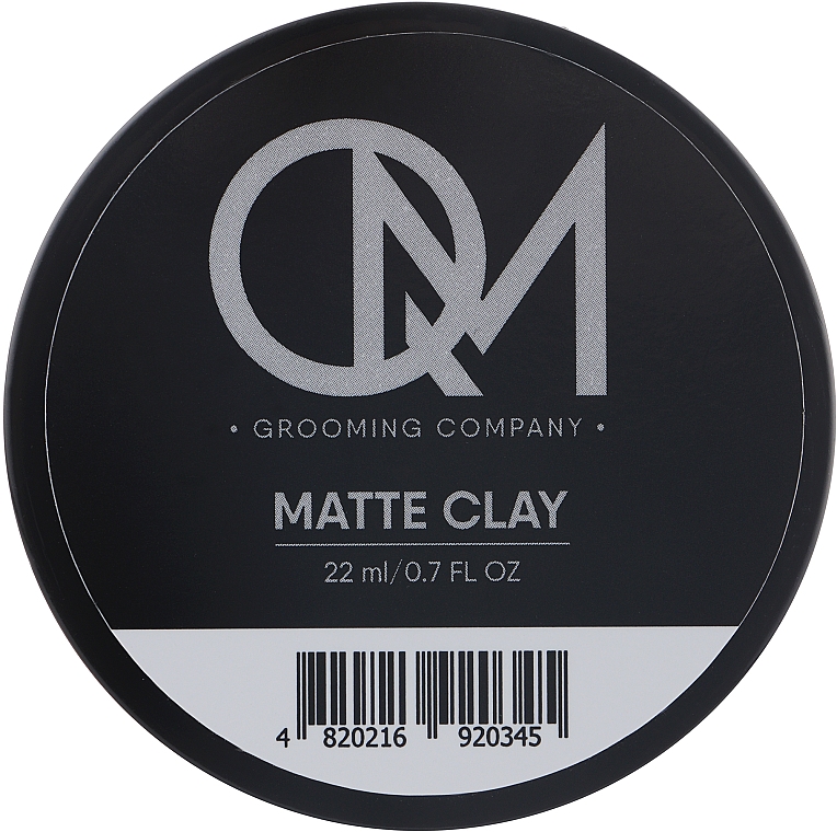 Матовая глина для укладки волос - QM Matte Clay — фото N1