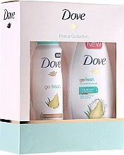 Парфумерія, косметика Набір - Dove Go Fresh Pear & Aloe Vera (deo/150ml + sh/gel/250ml)