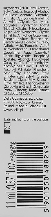 Вітамінний кондиціонер для нігтів - Delia Cosmetics Power Of Vitamins Nail Conditioner — фото N3