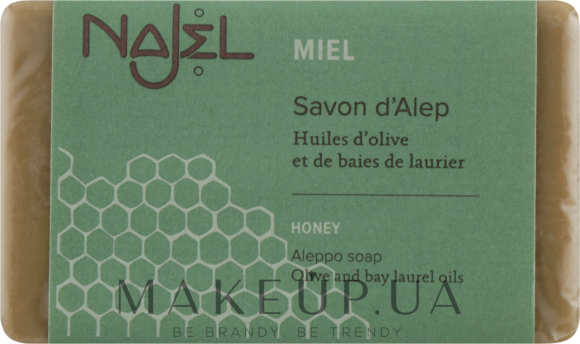 Мило алеппське медове - Najel Soap — фото 100g