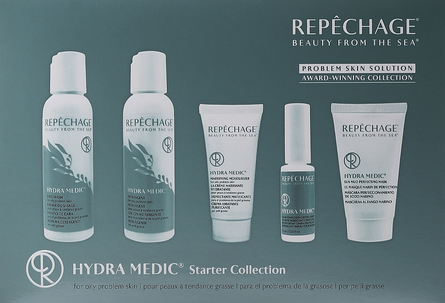 Набор, 5 продуктов - Repechage Hydra Medic Starter Collection — фото N1