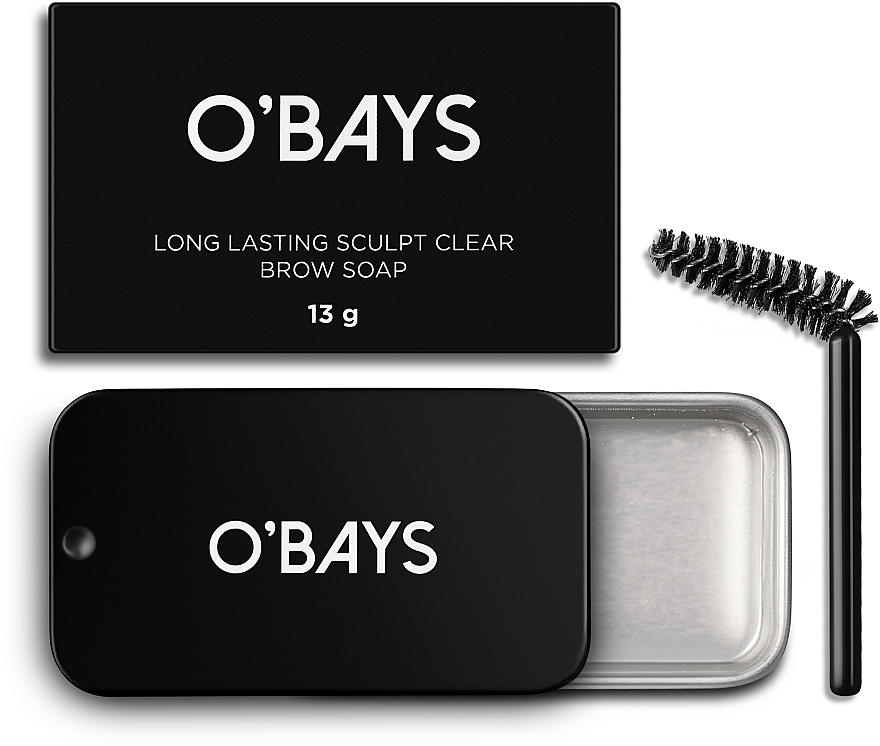 Мило для моделювання брів - O’BAYS Long-Lasting Brow Soap — фото N4