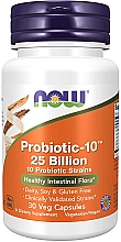 Пробіотик-10, 25 мільярдів - Now Foods Probiotic-10, 25 Billion — фото N3