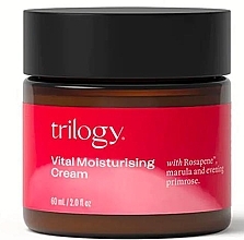 Зволожувальний крем для обличчя - Trilogy Vital Moisturising Cream — фото N1