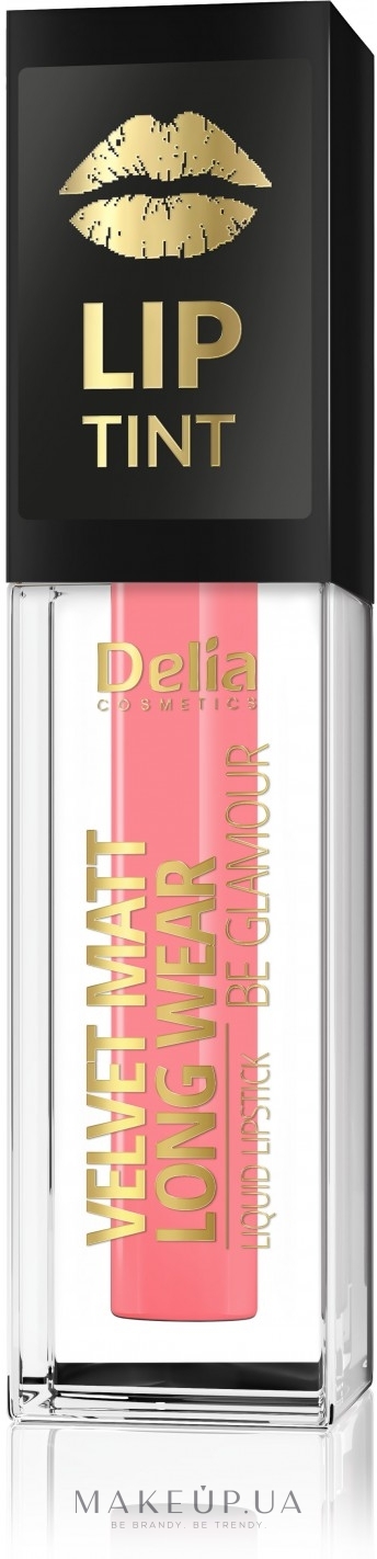 Тінт для губ - Delia Velvet Matt Long Wear — фото 011 - Candy Raff