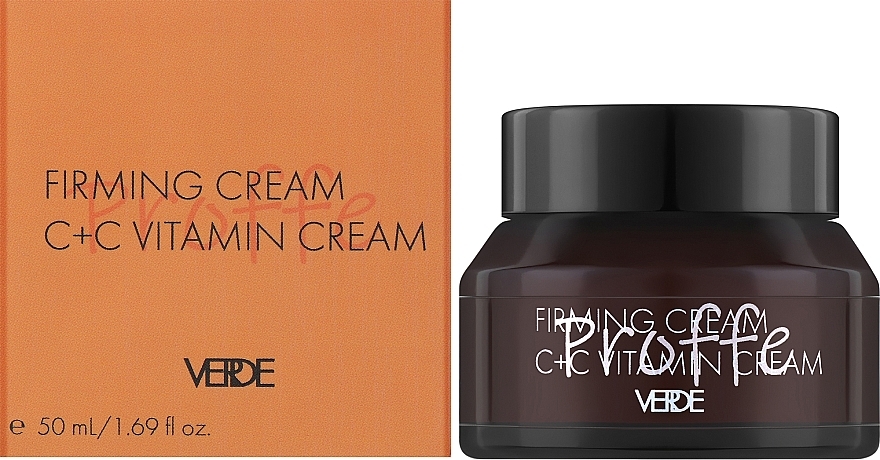 УЦІНКА Крем для обличчя, шиї, декольте - Verde Firming Cream + Vitamin C * — фото N2