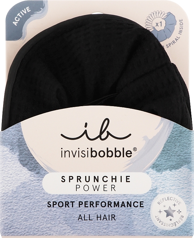 Резинка-браслет для волосся - Invisibobble Sprunchie Power Black Panther — фото N1