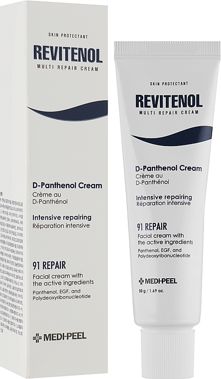 Відновлювальний крем для обличчя з полінуклеотидами - Medi-Peel Revitenol Multi Repair Cream — фото N2