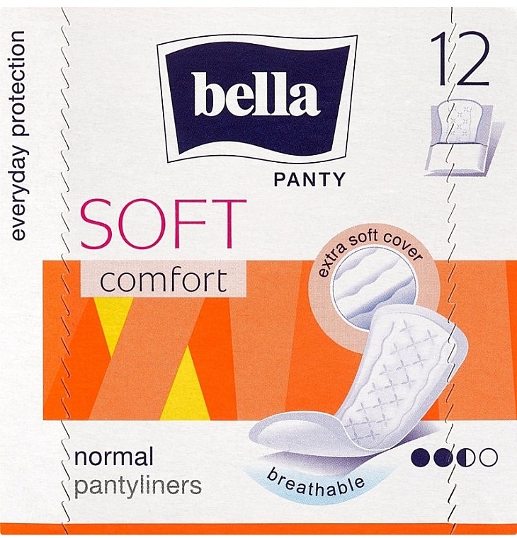 Прокладки Panty Soft Comfort, 12 шт. - Bella — фото N1