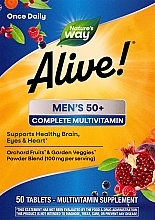 Пищевая добавка "Мультивитамин для мужчин 50+" - Nature's Way Men's 50+ Complete Multivitamin — фото N2