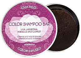 Духи, Парфюмерия, косметика Твердый шампунь "Защита цвета волос" - Biocosme Bio Solid Uva Red Color Shampoo Bar