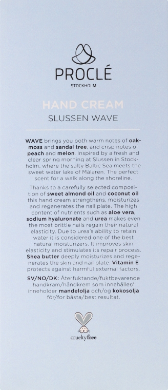 Крем для рук - Procle Hand Cream Slussen Wave — фото N6