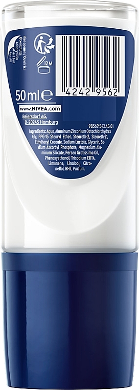 Шариковый дезодорант для мужчин - NIVEA MEN Derma Dry Control 96H Extreme Sweat Defence Maximum Anti-Perspirant  — фото N3