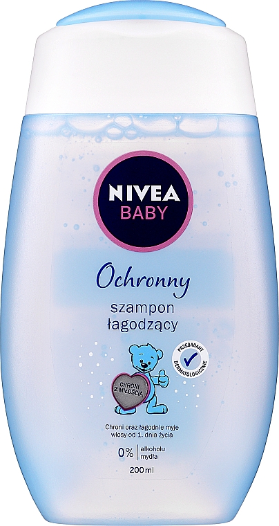 Пом'якшувальний шампунь для дітей - NIVEA Baby Soothing Hypoallergenic Shampoo — фото N2