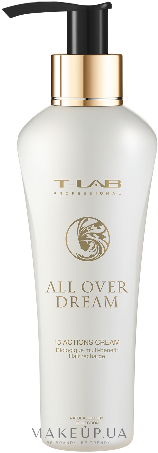 Многофункциональный несмываемый крем для волос 15в1 - T-LAB Professional All Over Dream — фото 150ml