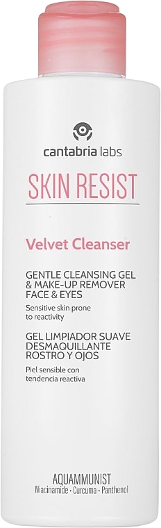 Гель для умывания - Cantabria Labs Skin Resist Velvet Cleanser Gel — фото N1