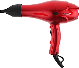 Фен для волос, красный - Original Best Buy Dreox 2000W AC — фото N1