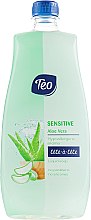 Парфумерія, косметика Рідке мило зі зволожувальною дією - Teo Sensitive Tete-a-Tete Aloe Vera Liquid Soap