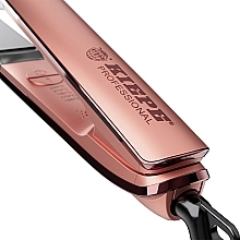 Выпрямитель для волос 8300.4, с турмалиновым покрытием - Kiepe Straightener Fine Rose Gold — фото N4