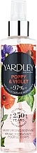 Духи, Парфюмерия, косметика Yardley Poppy & Violet - Спрей для тела