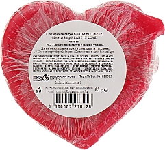Глицериновое мыло "Heart in love", красное - Bulgarian Rose Soap — фото N2