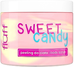 Духи, Парфюмерия, косметика Скраб для тела - Fluff Sweet Candy Body Scrub