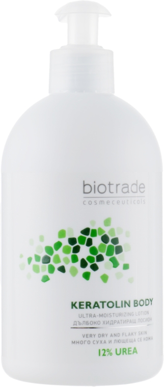 Лосьон для тіла з 12% сечовини для інтенсивного зволоження - Biotrade Keratolin Body Ultra-Moisturizing Lotion — фото N2
