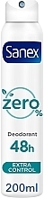 Духи, Парфюмерия, косметика Дезодорант-антиперспирант - Sanex Zero% Deodorant Extra Control