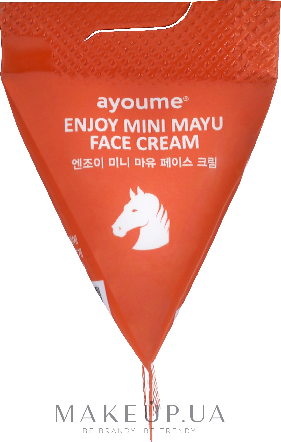 Восстанавливающий крем для лица с конским жиром - Ayoume Enjoy Mini Mayu Face Cream — фото 3g