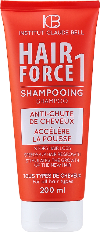 Шампунь проти випадання волосся - Institut Claude Bell Hair Force One Shampooing — фото N1