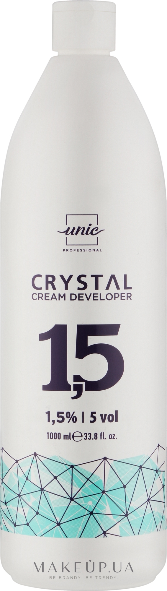 Крем-оксигент 1.5% - Unic Crystal Cream Developer — фото 1000ml