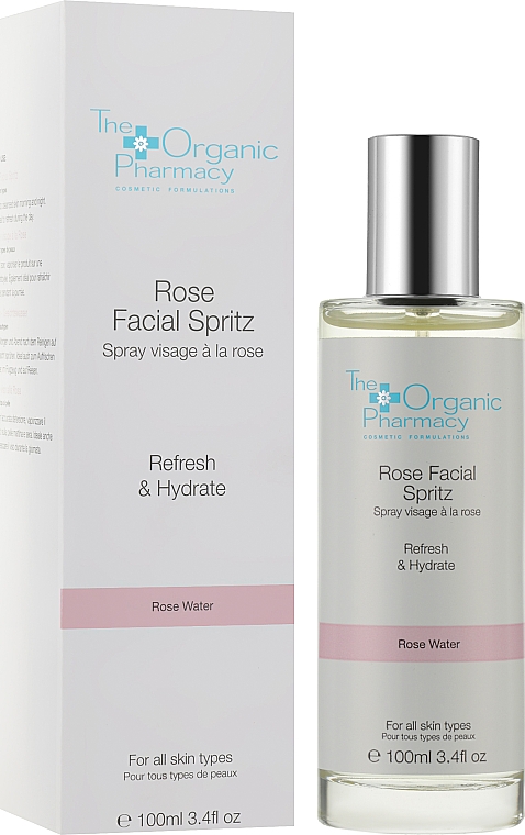 Спрей для обличчя - The Organic Pharmacy Rose Facial Spritz — фото N2