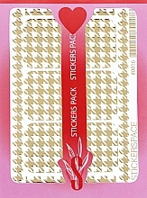 Парфумерія, косметика Дизайнерські наклейки для нігтів "Foil 0016" - StickersSpace 