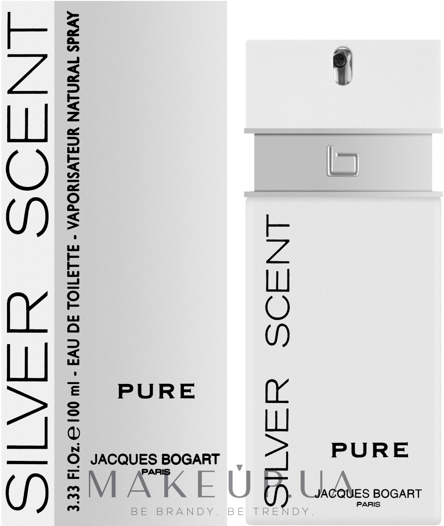 Jacques Bogart Silver Scent Pure - Туалетная вода — фото 100ml