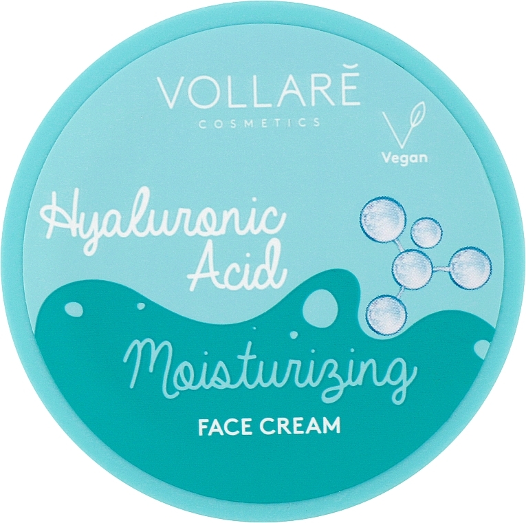 Увлажняющий крем для лица - Vollare Hyaluronic Acid Moisturizing Face Cream